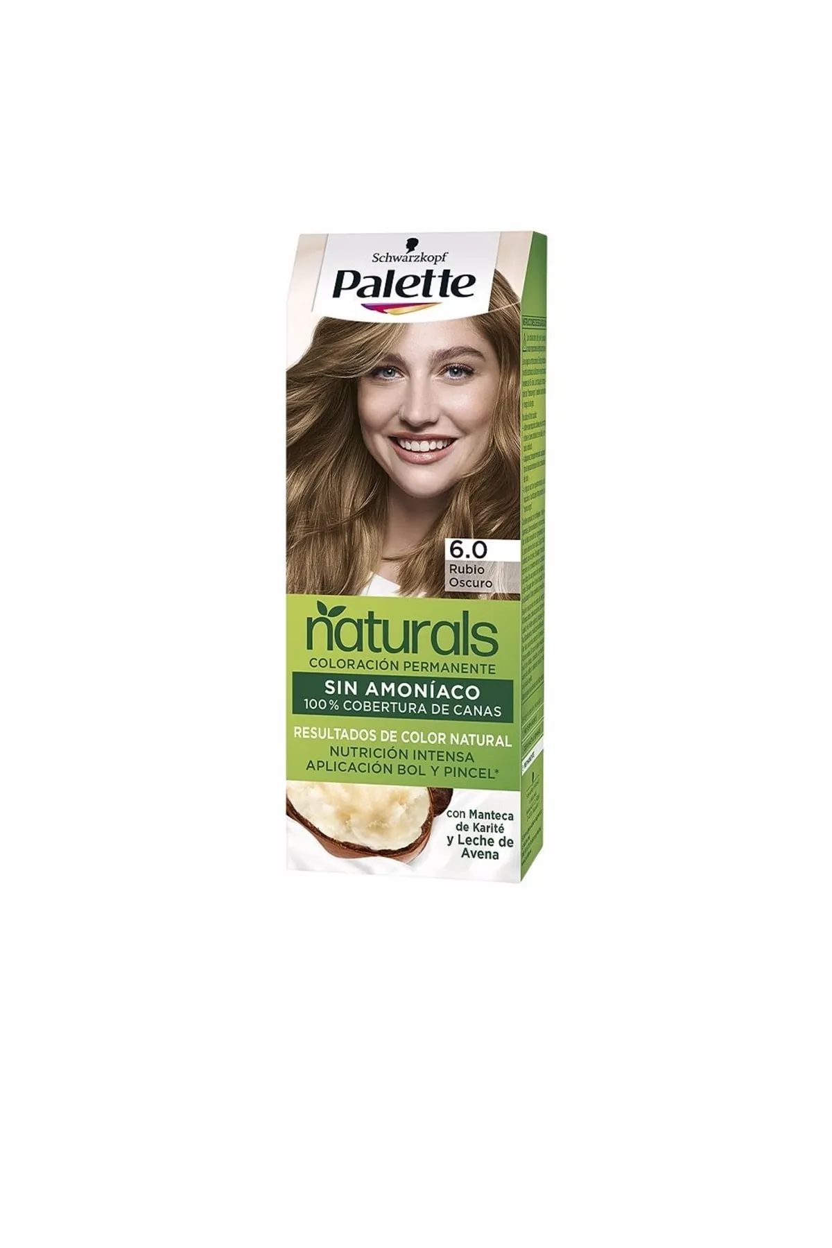 Palette  Haarfarben - Braun - Flüssigkeit