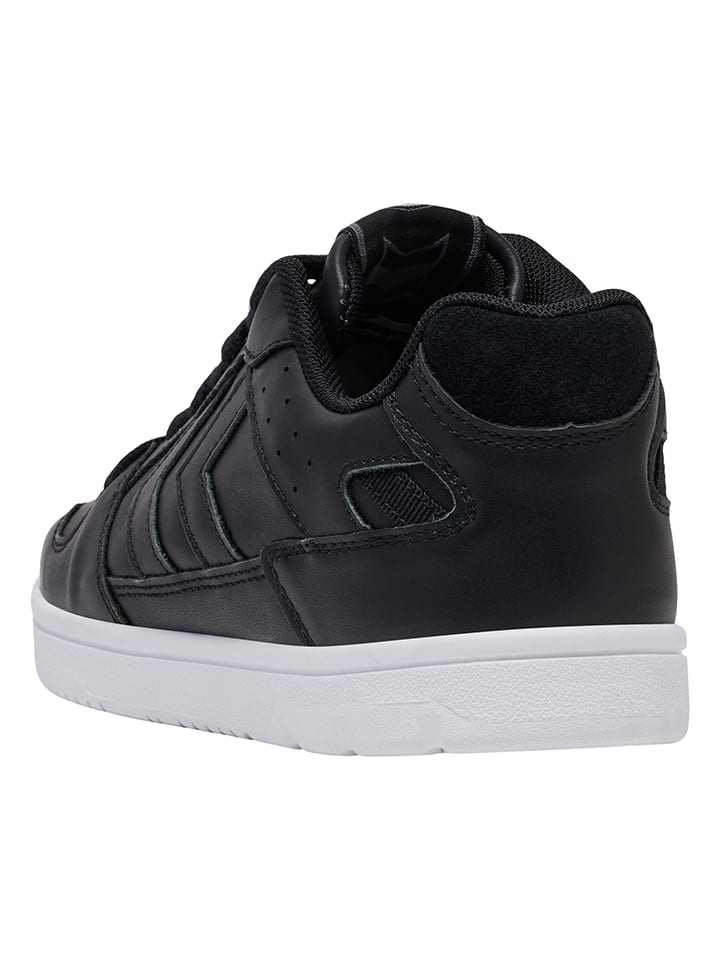 Hummel Leder-Sneakers  in Schwarz günstig kaufen