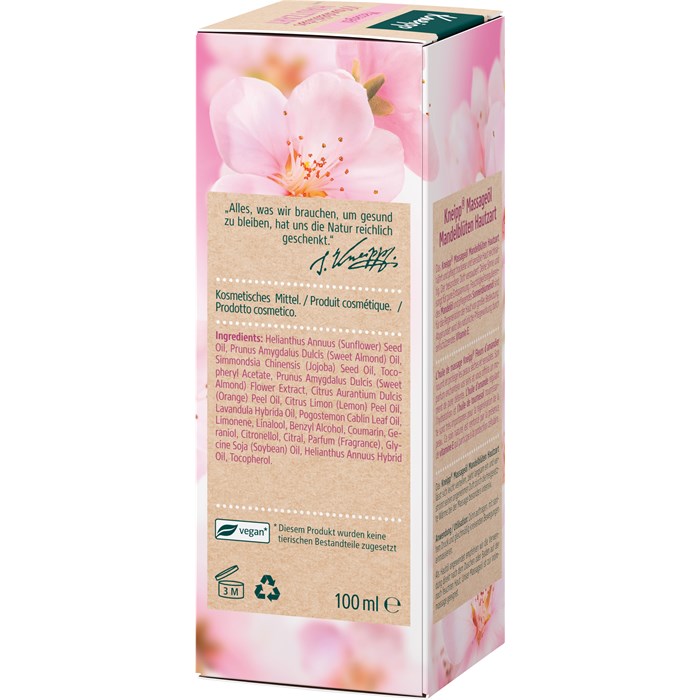 Massageöl Mandelblüten Hautzart