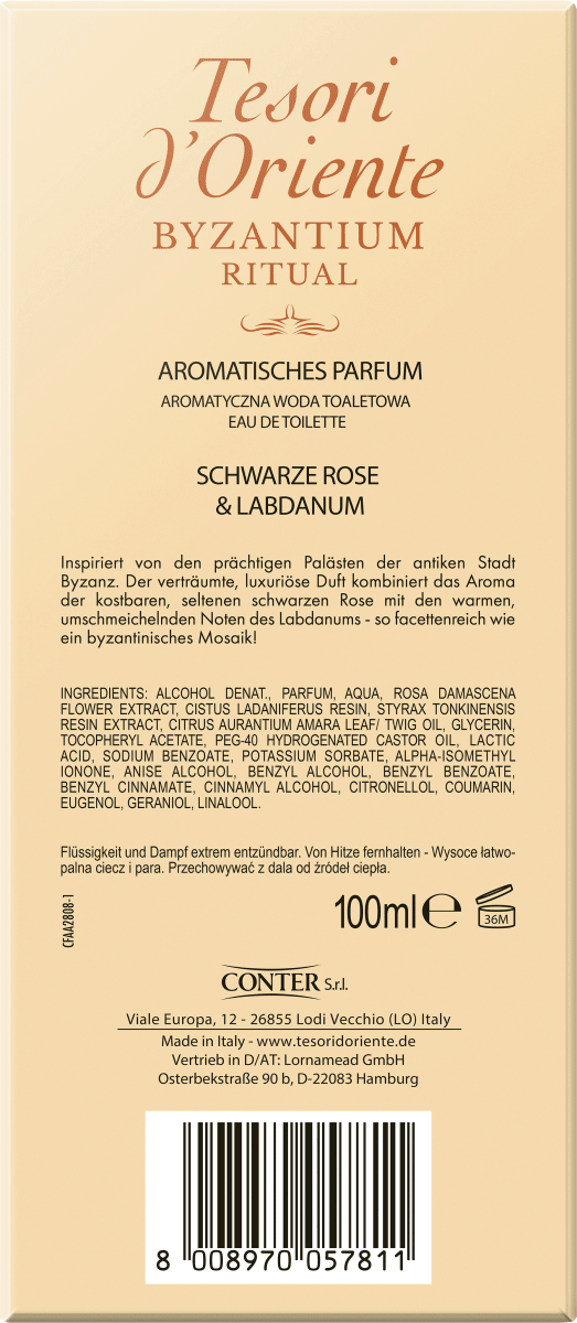 Byzantium Eau de Toilette, 100 ml