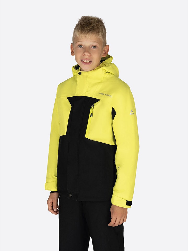 Fischer Ski-/ Snowboardjacke in Gelb/ Schwarz günstig kaufen