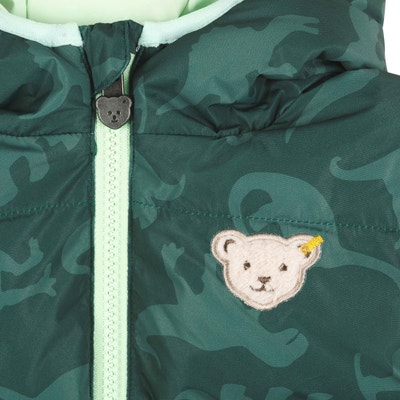 Wendejacke, dunkelgrün für Jungs