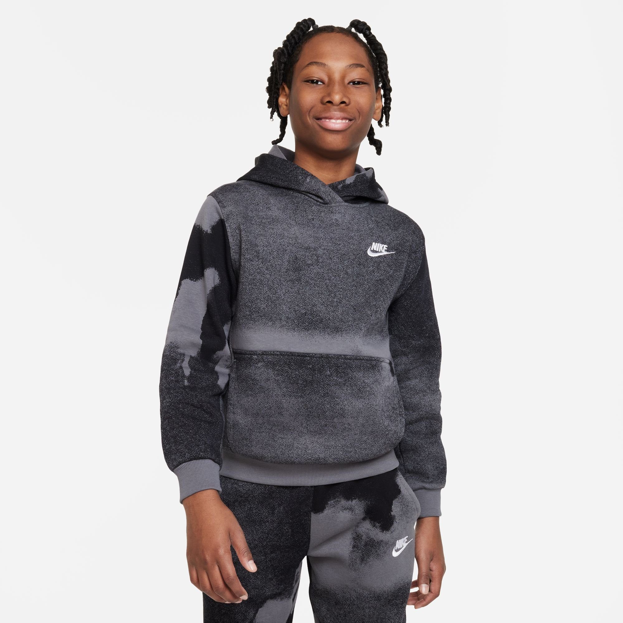 Nike Sportswear Kapuzensweatshirt CLUB FLEECE BIG KIDS' PULLOVER HOODIE