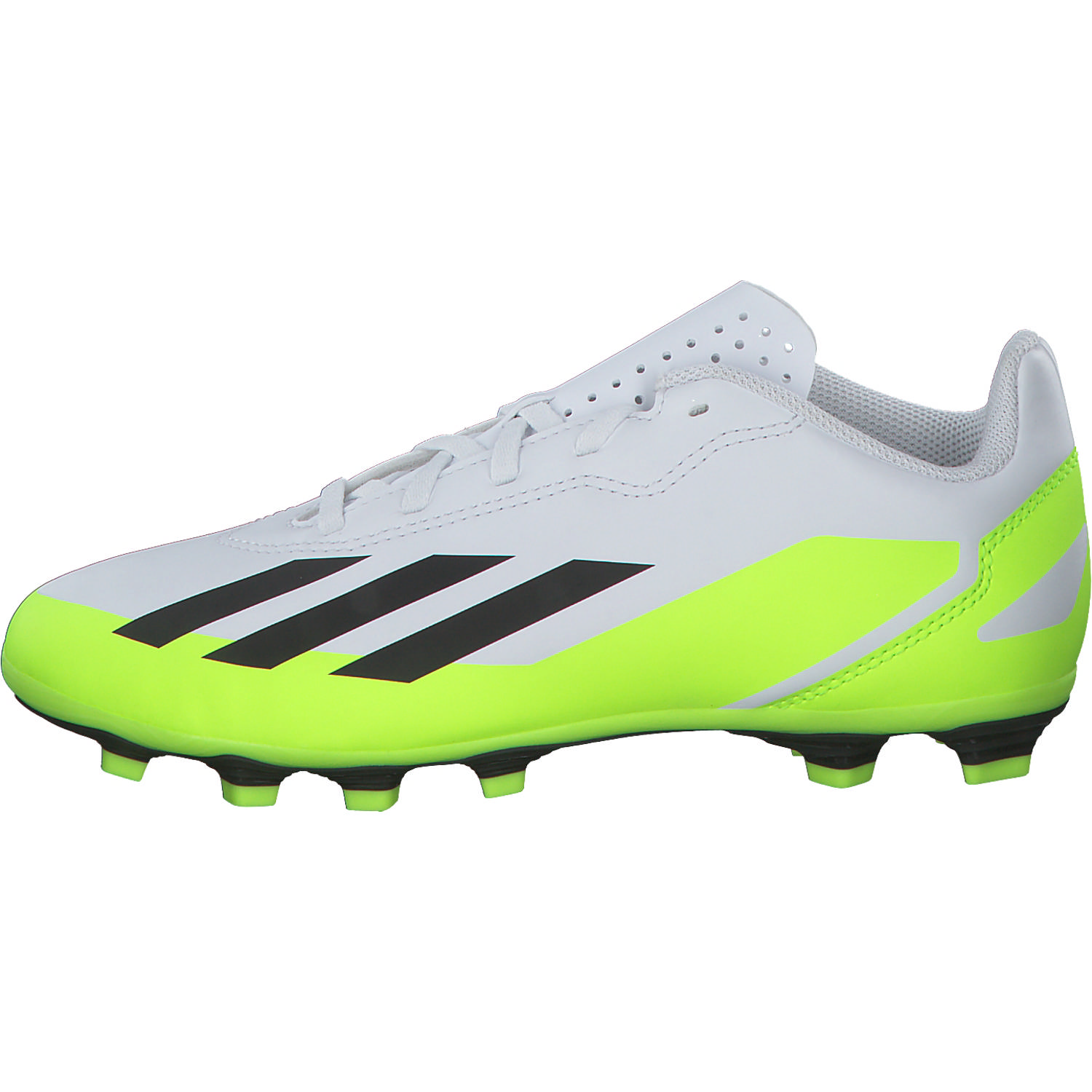 Adidas X Crazyfast 4 FxG J, Sportschuhe, Kinder, ftwr white/core black/lucid le