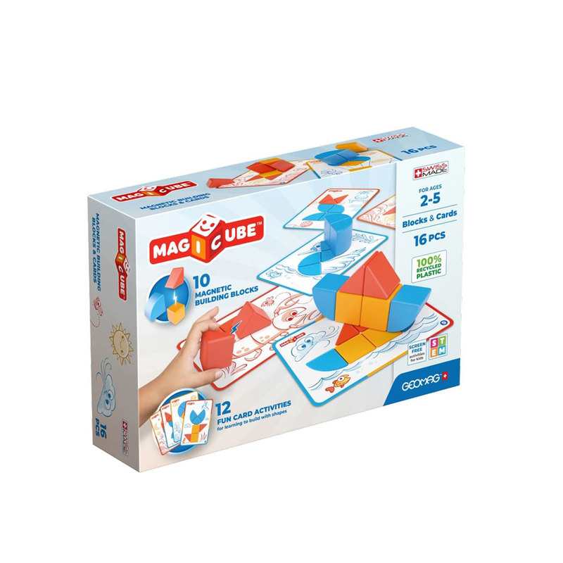 Jeu de construction Geomag magnétique formes et modèles