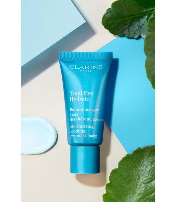 Clarins-TOTAL EYE HYDRATE-Baume-masque yeux désaltérant, apaisant