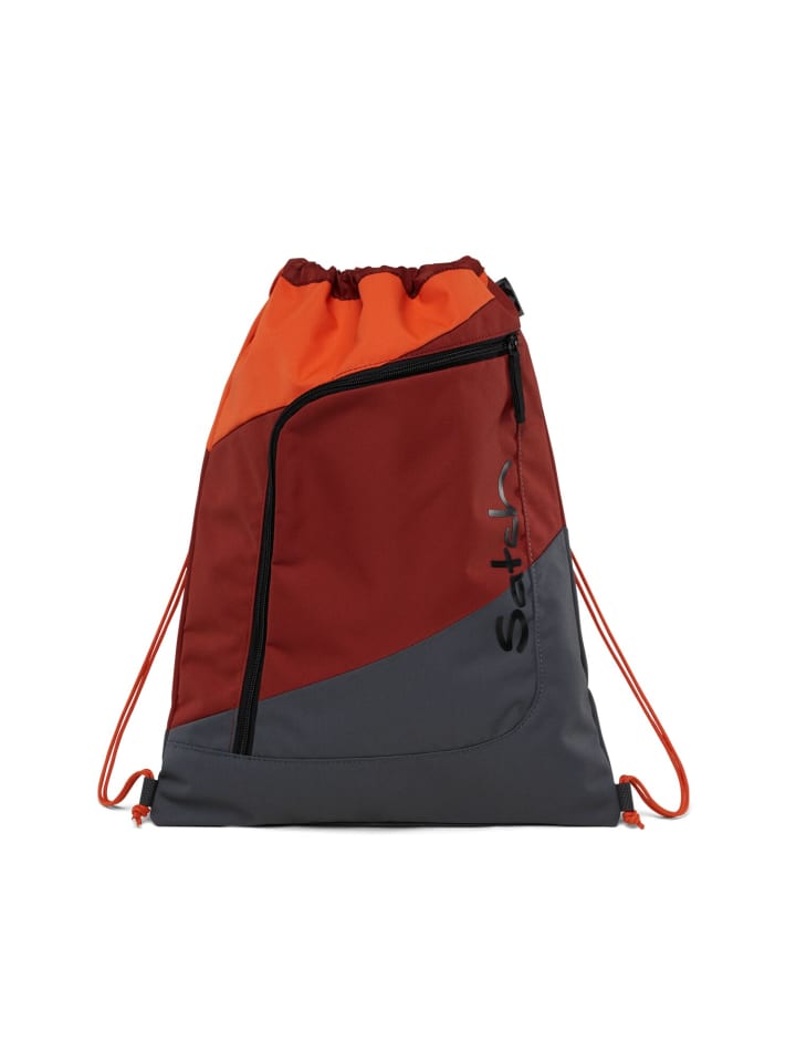 Satch Sportbeutel Fire Up in grau/rot/orange günstig kaufen onesize