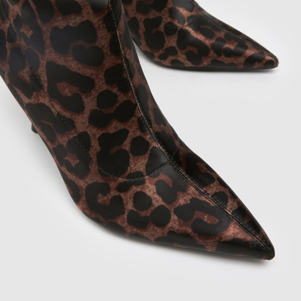 Schuh babette point csizma bézs és barna színben
