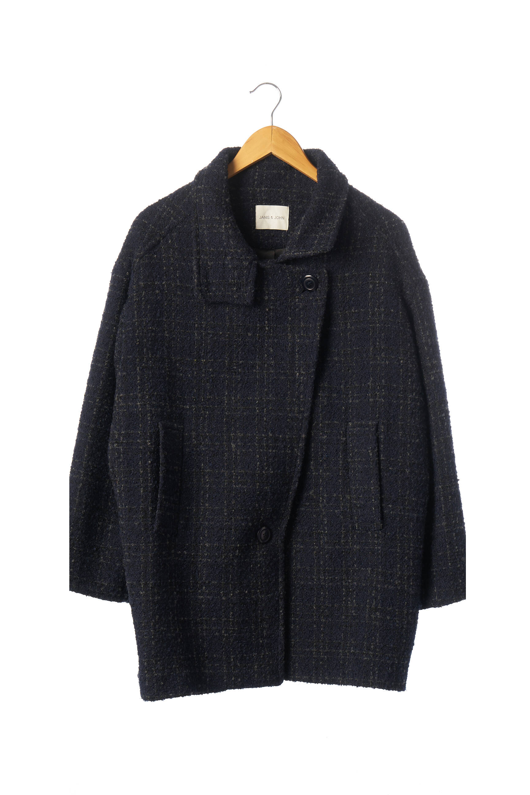 Janis John Manteaux Courts Femme couleur bleu