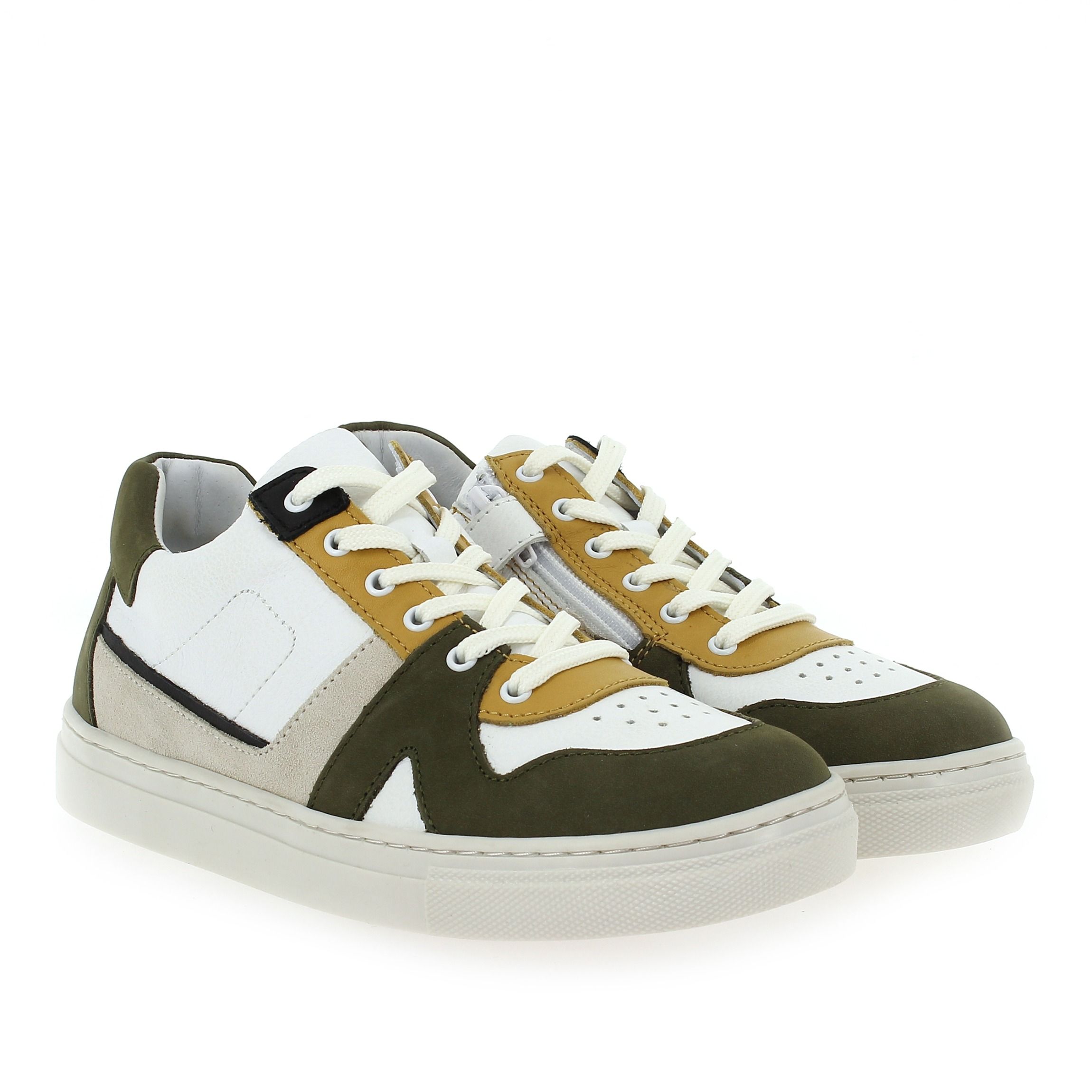 Bellamy  OMER - Kaki Blanc