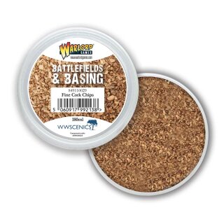 Battlefields & Basing: Fine Cork Chips (180ml)