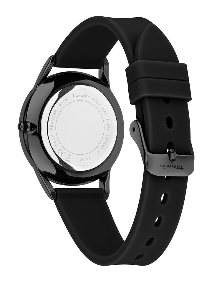 Tamaris Quarzuhr in Schwarz günstig kaufen onesize