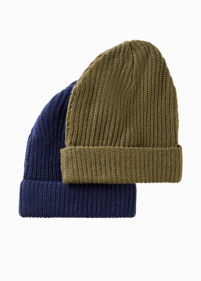 Strickmütze (2er Pack)
