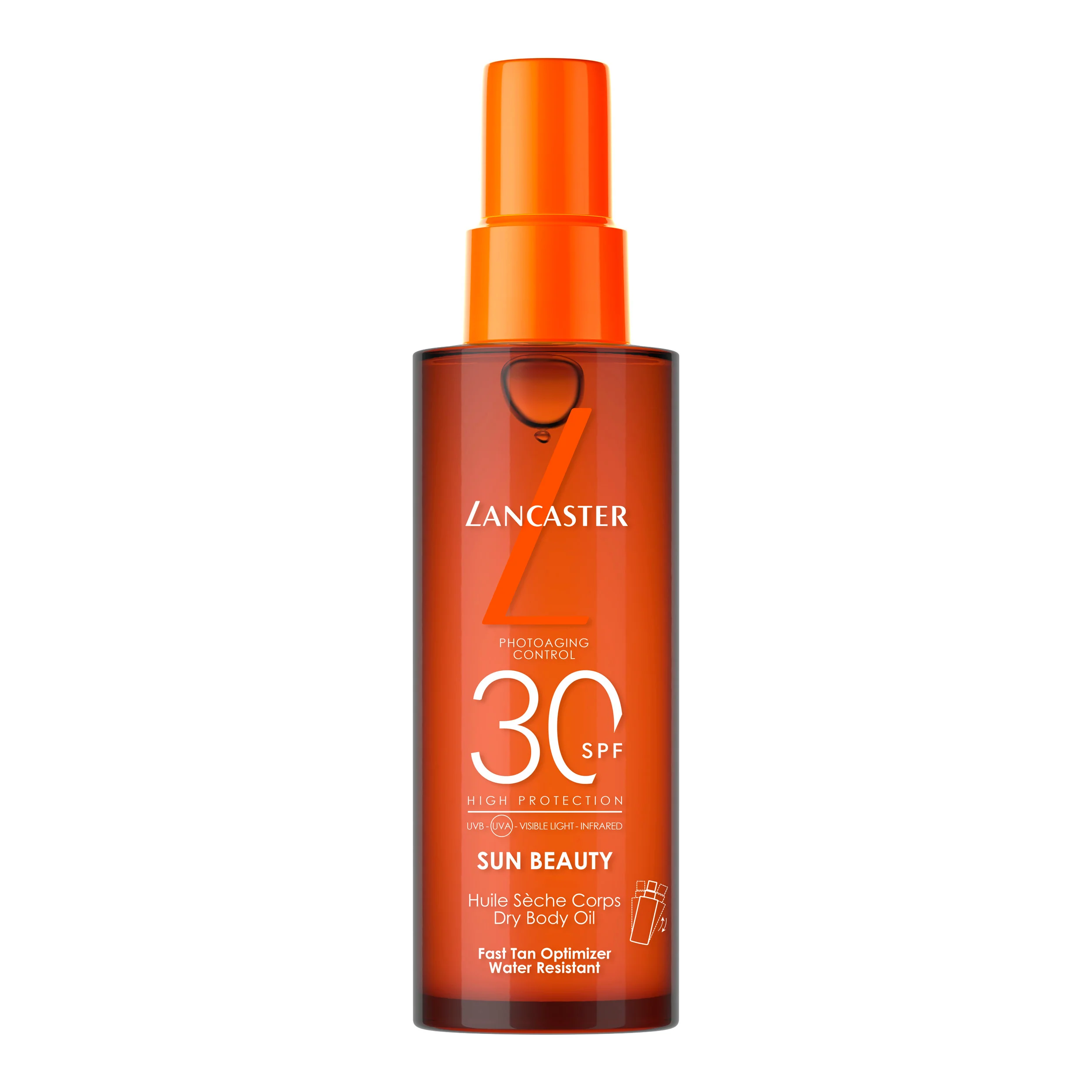 Sun Beauty Satin Dry Oil SPF30 - Magas védelemmel ellátott testápoló napolaj.
