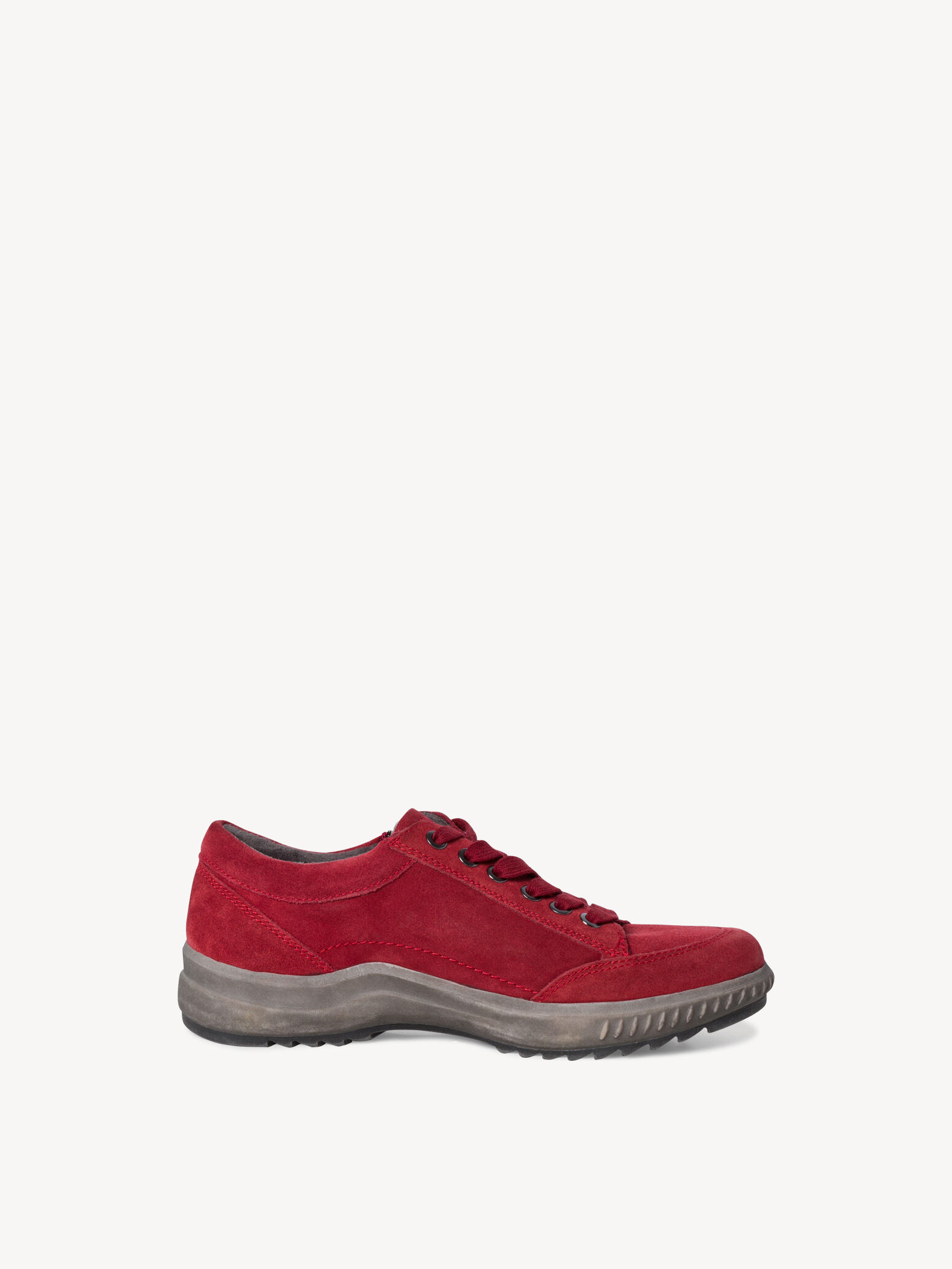 Derbie en cuir - rouge