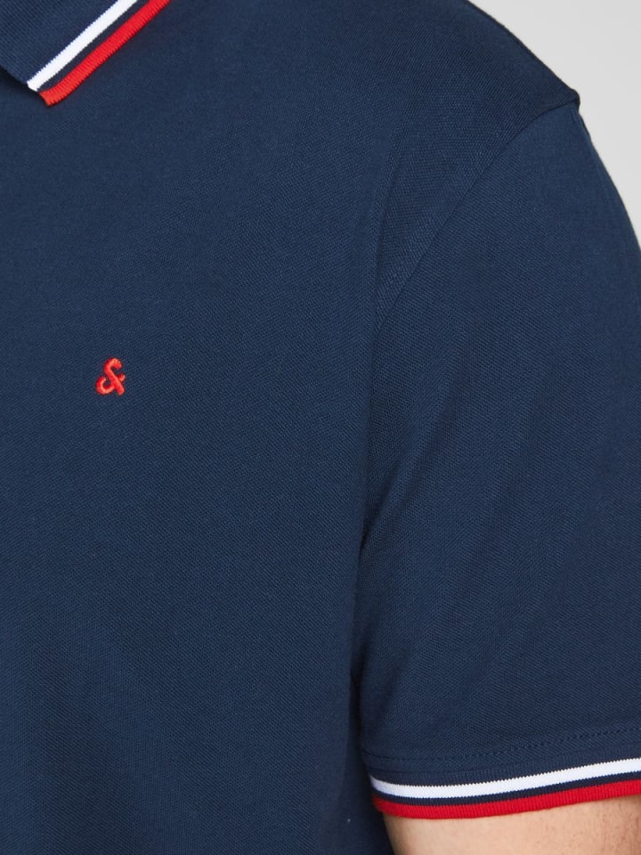 JACK & JONES PLUS Poloshirt in Navy Blazer 1 günstig kaufen