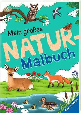 Mein großes Natur-Malbuch