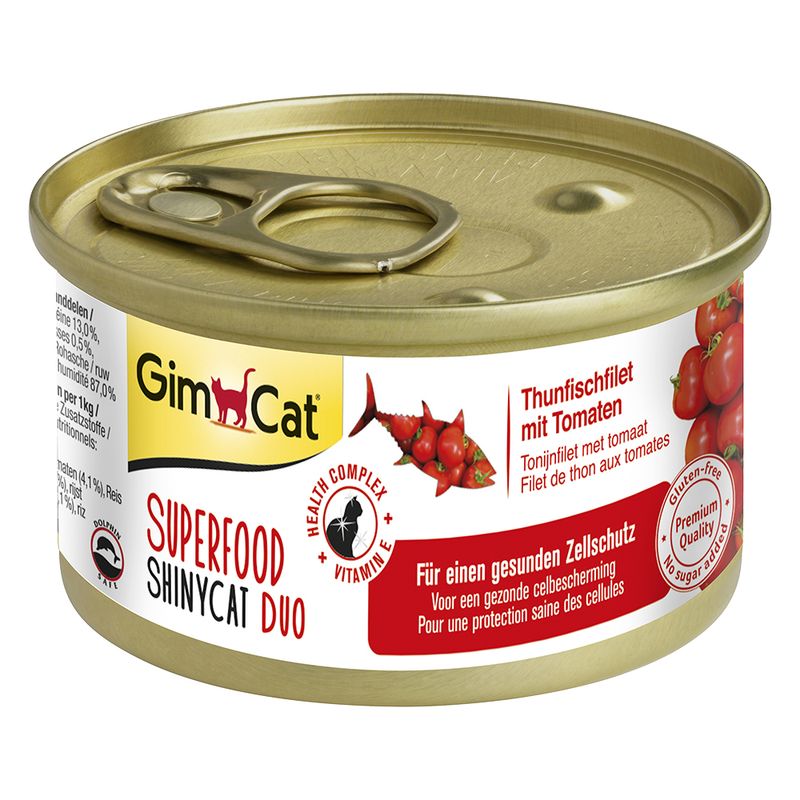 Probierpaket GimCat Superfood ShinyCat Duo zu TOP-Preisen