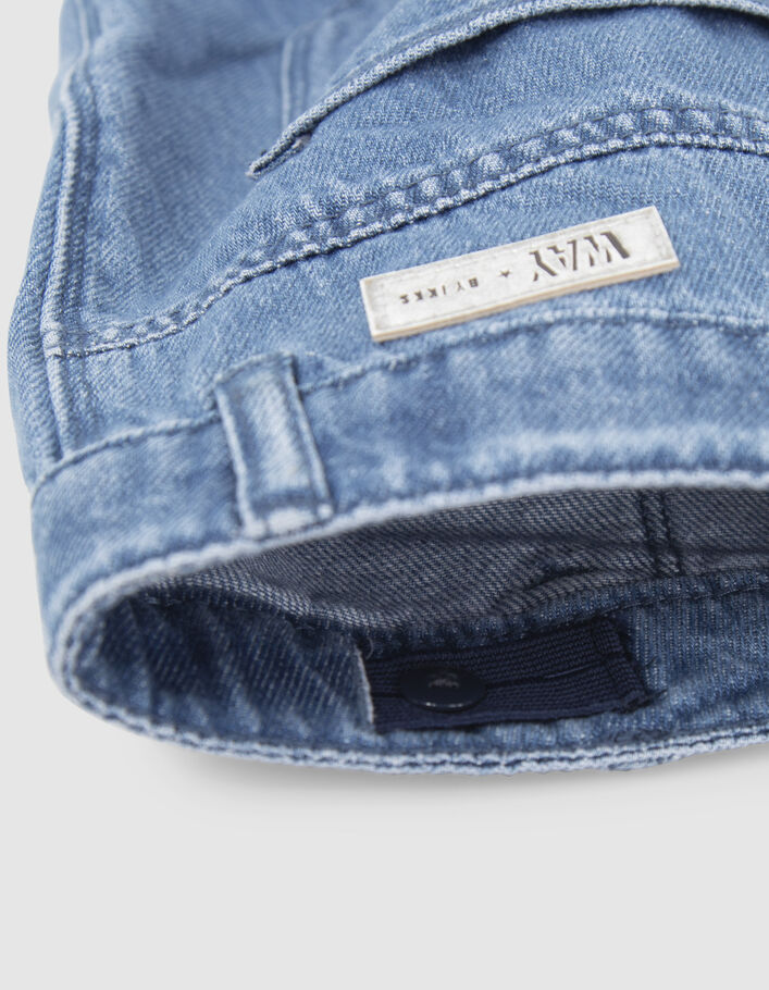 Jean BATTLE bleu extra large fille