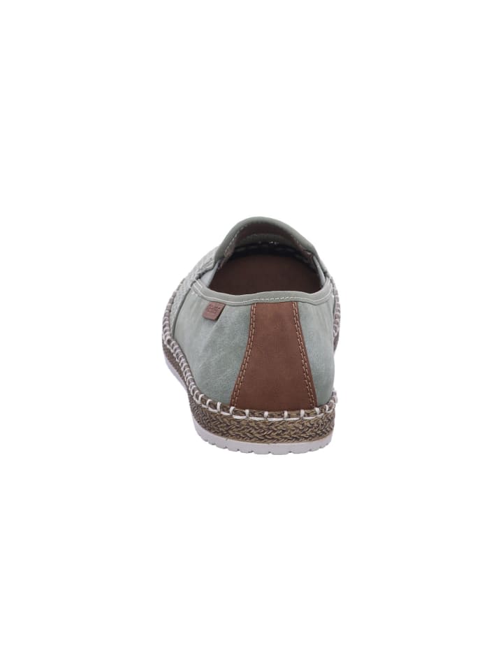 rieker Herren Halbschuhe  in Grün günstig kaufen