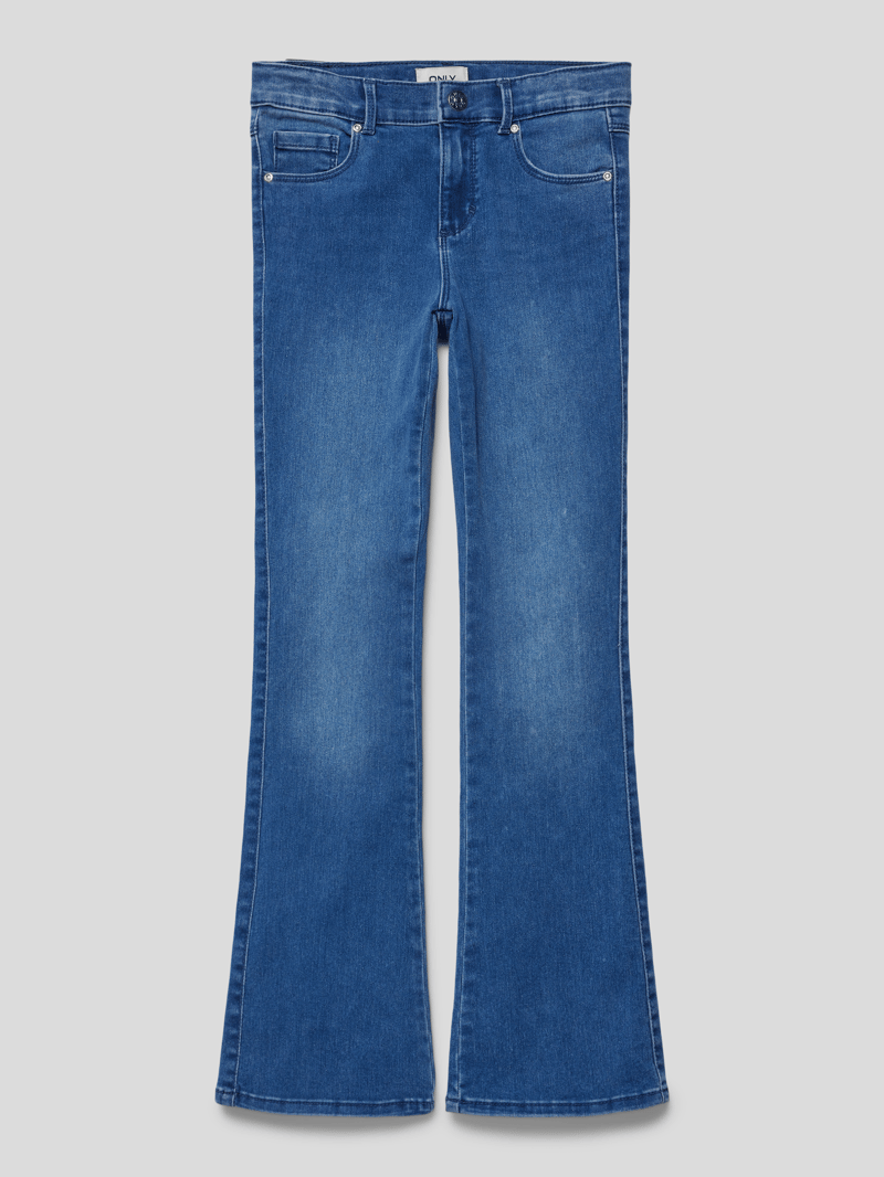 Flared Cut Jeans mit 5-Pocket-Design Modell 'KONROYAL' in jeans