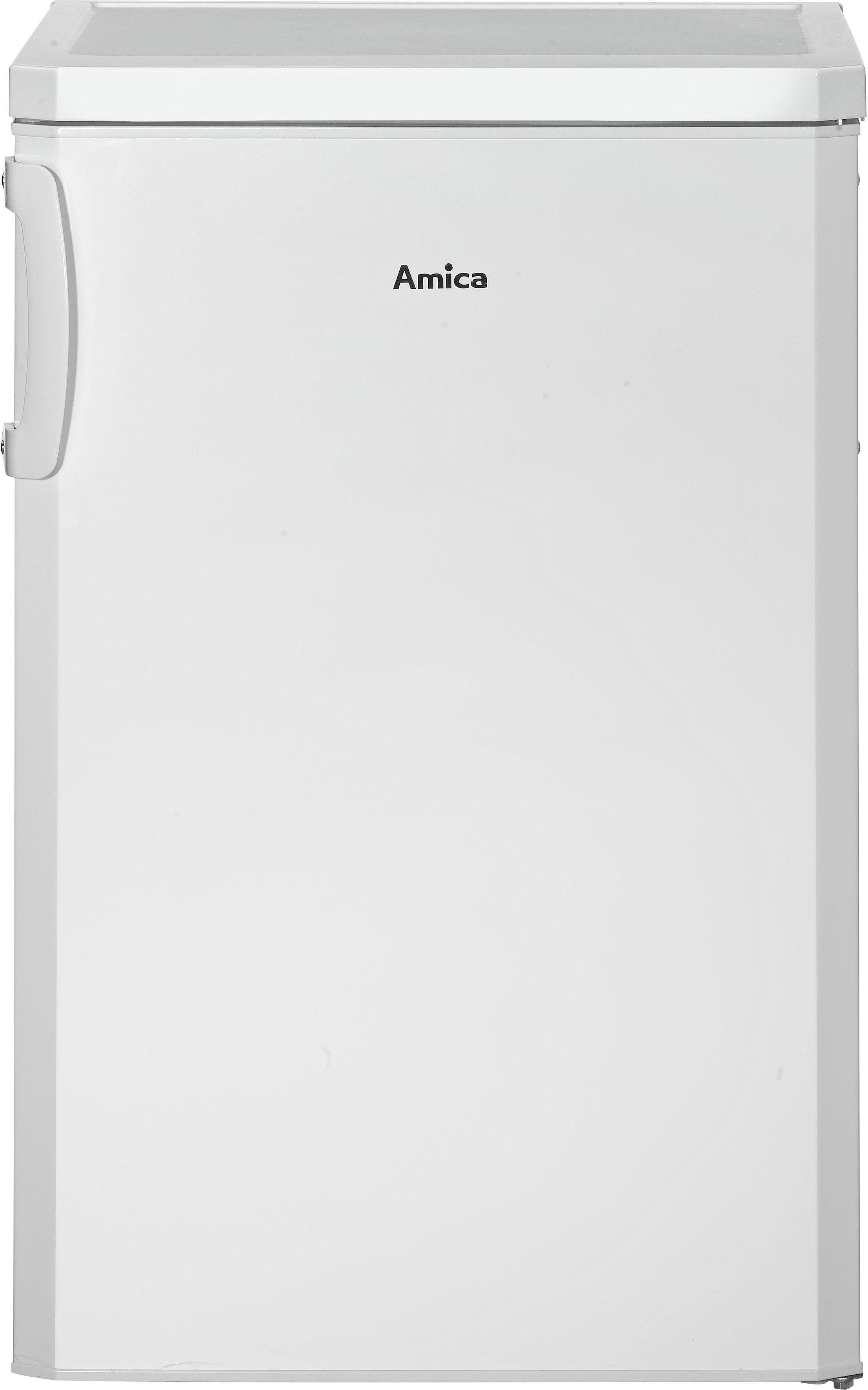 Amica Table Top Kühlschrank KS 15123 W, 84,5 cm hoch, 55 cm breit