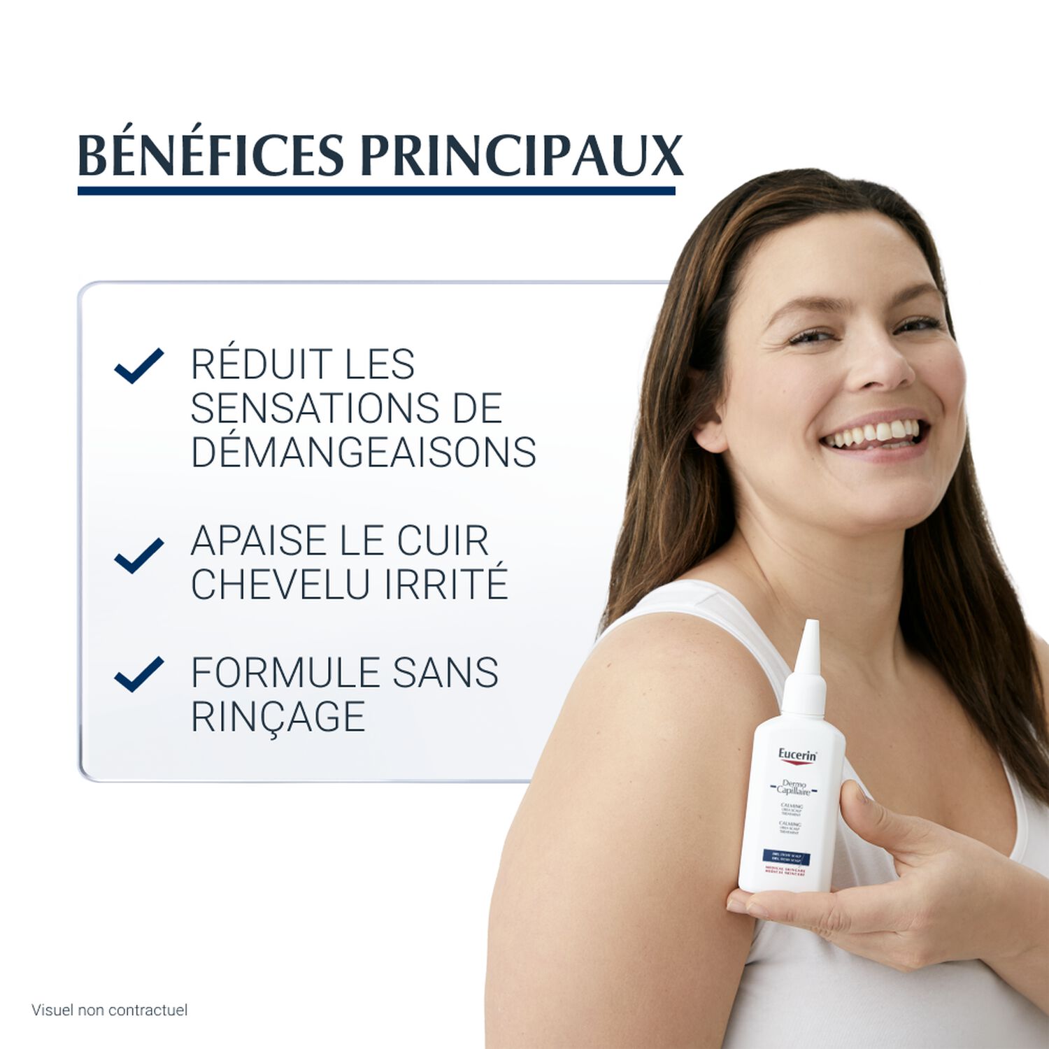 Eucerin DermoCapillaire Soin Traitant Calmant Sans Rinçage