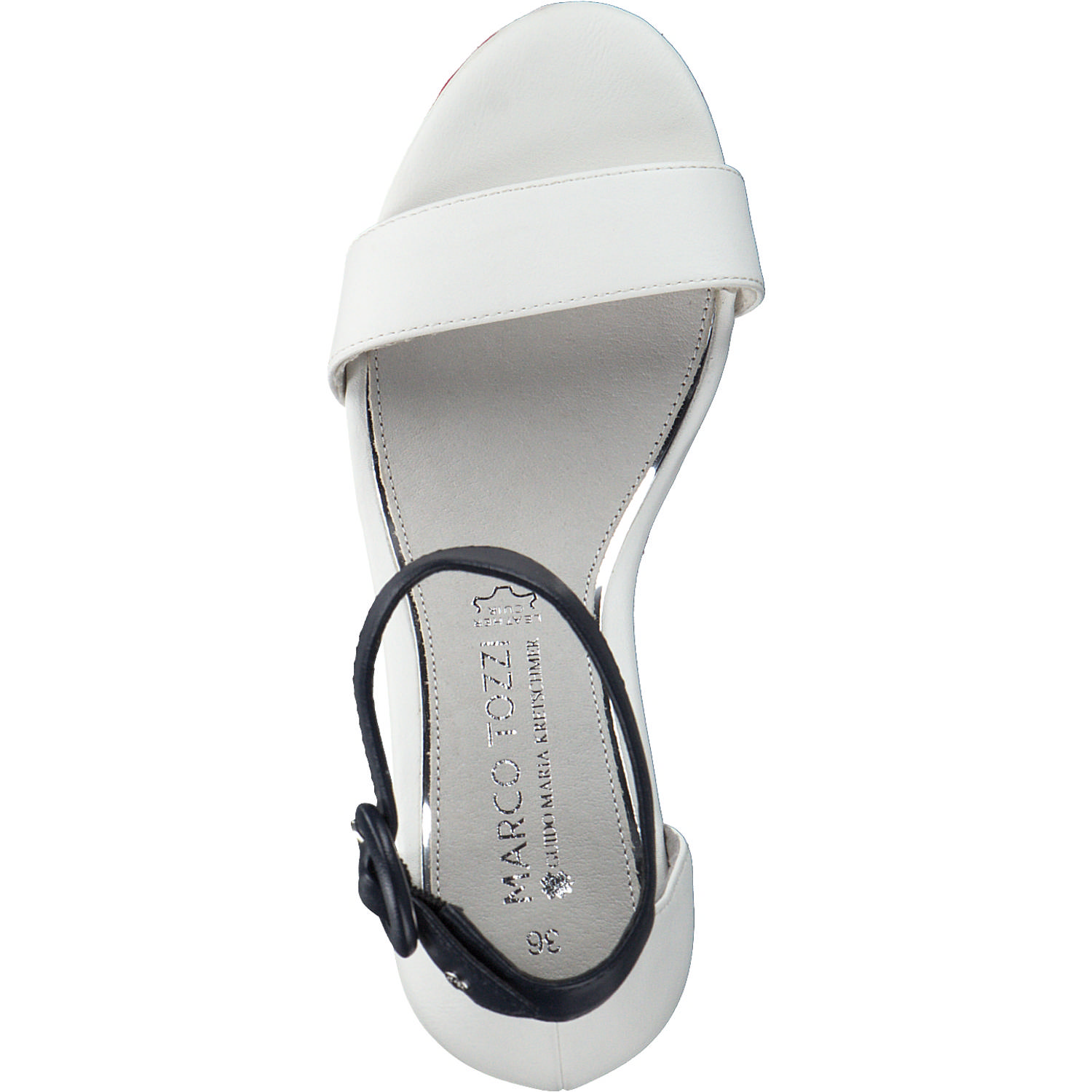Marco Tozzi 88703, Klassische Pumps, Damen, Weiß/Blau