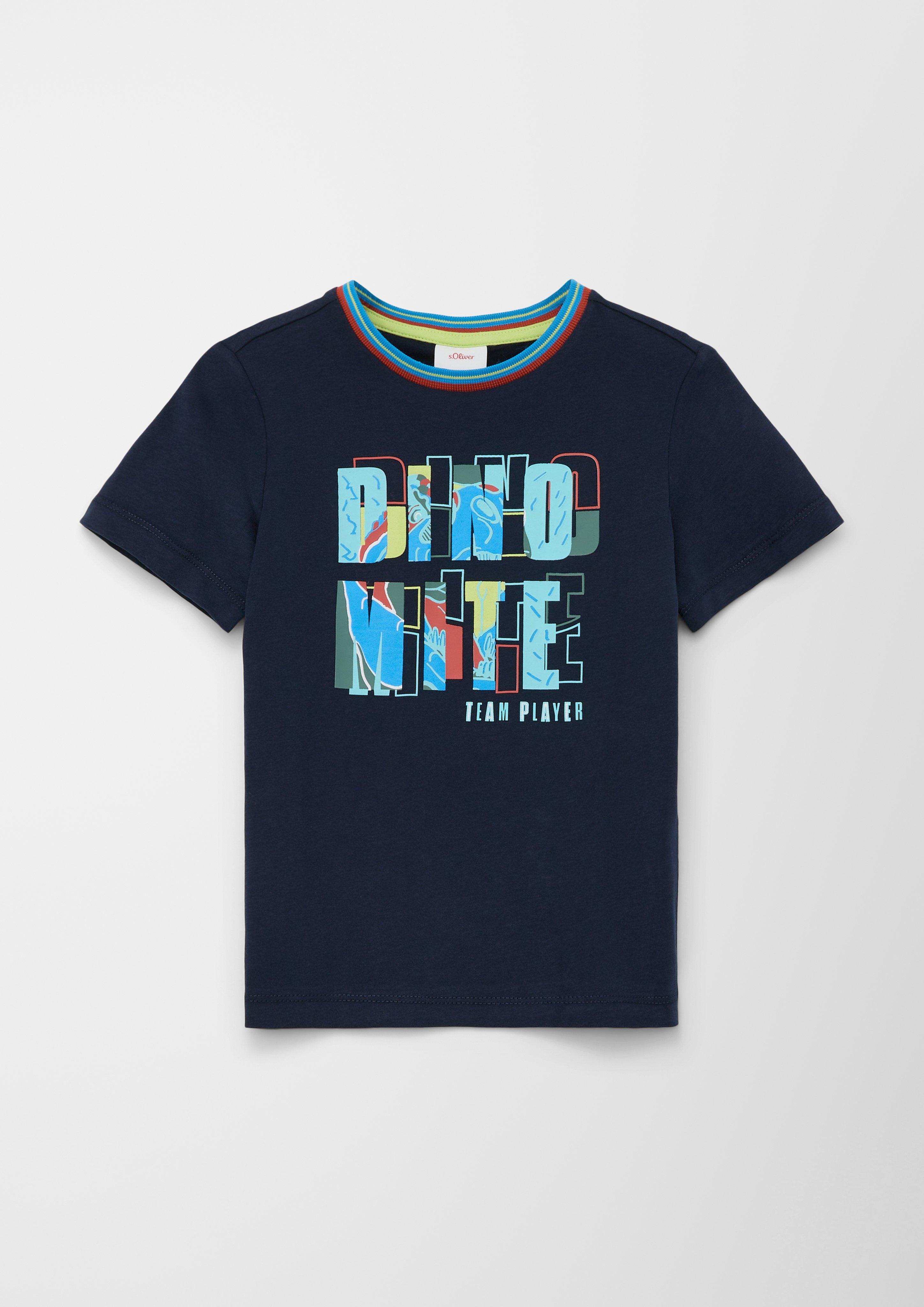 T-Shirt mit Frontprint  2127537-5952