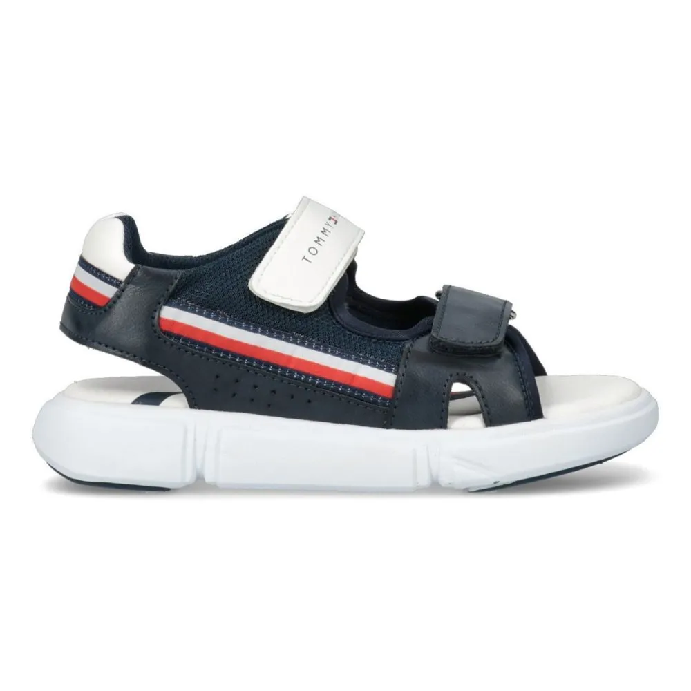 Tommy Hilfiger Riemensandalette T3B2-31110-1176X007 / blau