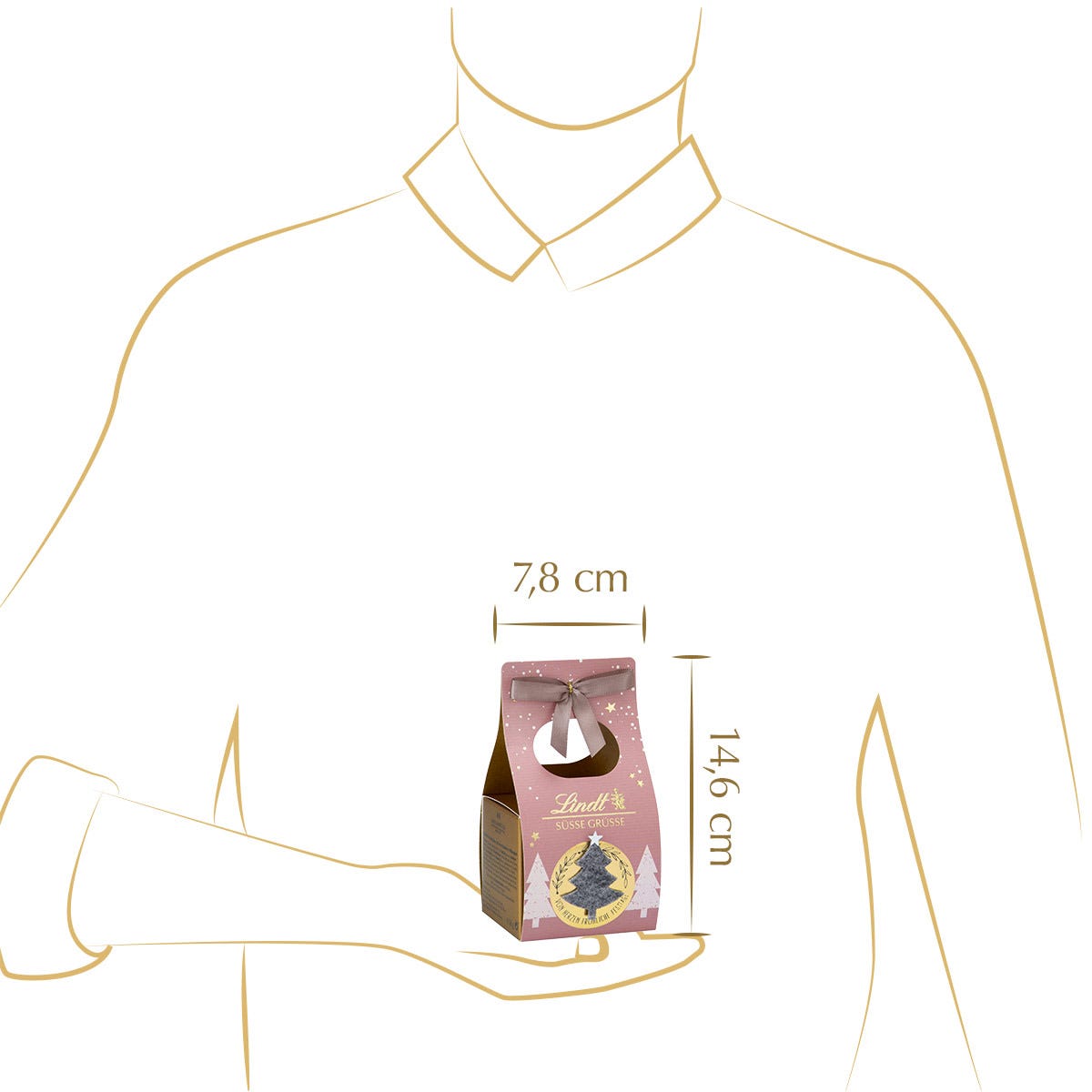 Filz Edition kleine Tasche, 68g