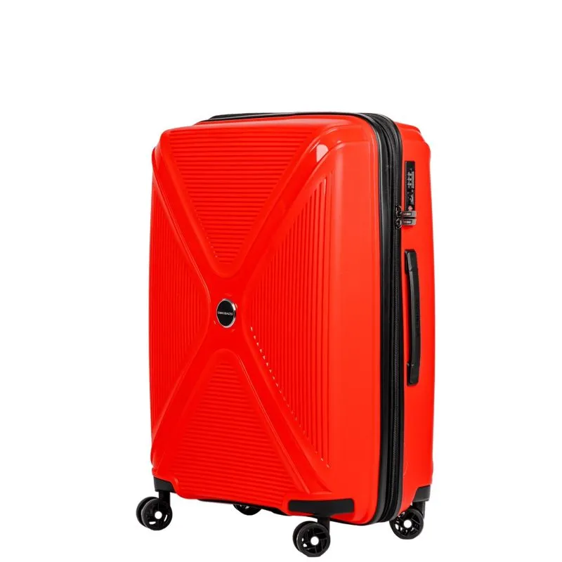 Swiss Bags Cross Trolley M (67 cm) Erweiterbar - Red