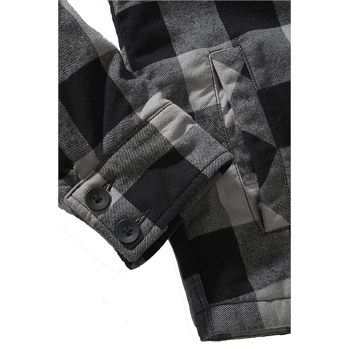 Lumberjacket schwarz-anthrazit