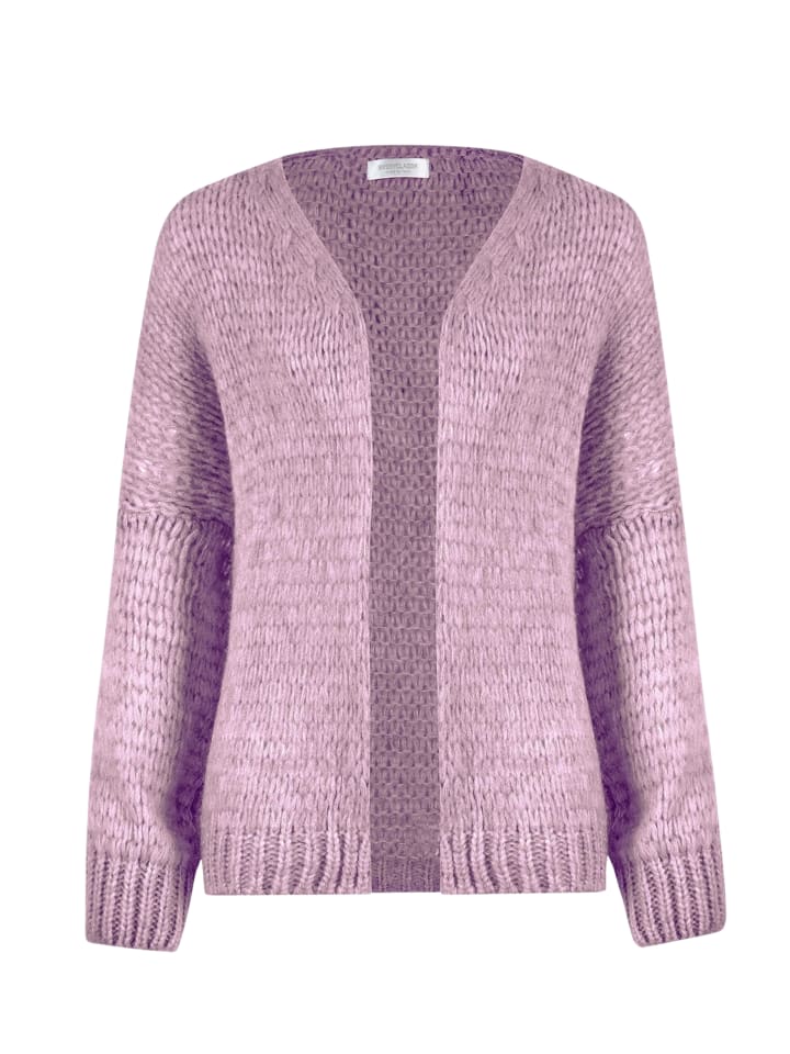 SASSYCLASSY Oversize Strick-Cardigan in Altrosa günstig kaufen