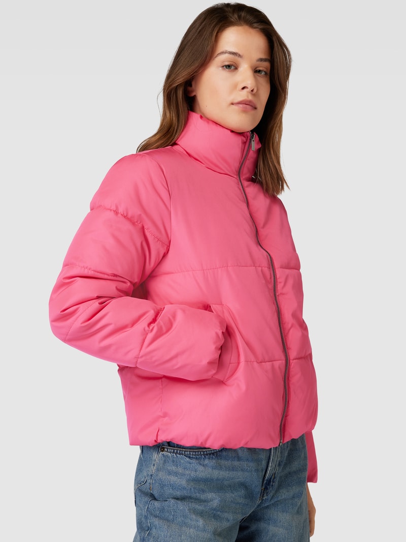 Steppjacke mit Stehkragen Modell 'TATE' in pink