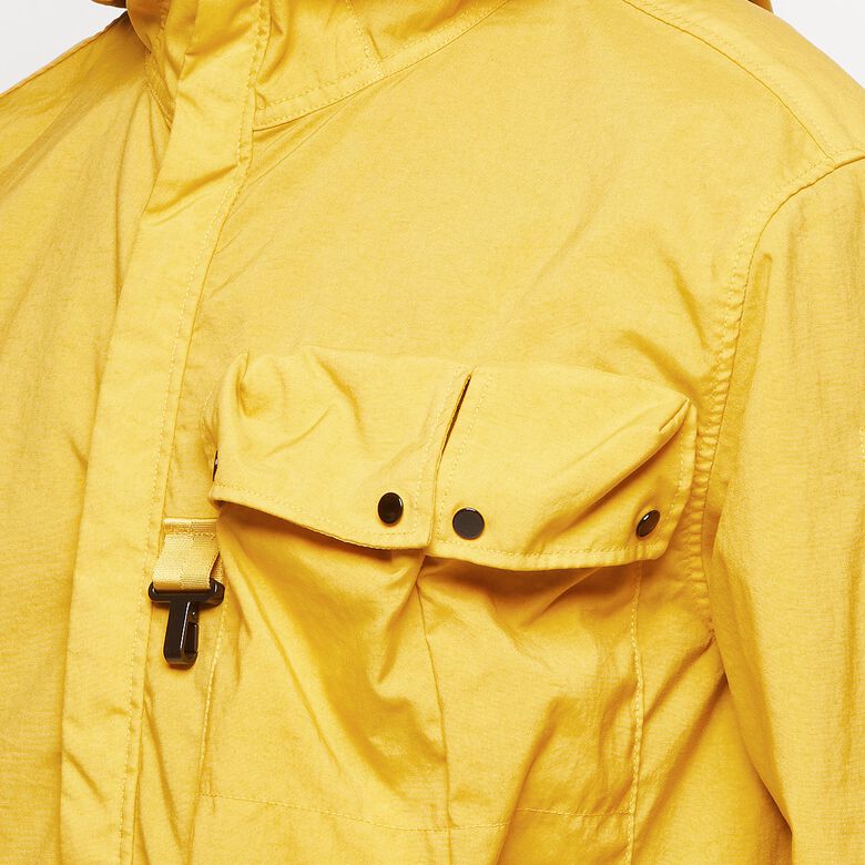 C. P. Company Taylon P Hooded Overshirt nugget gold