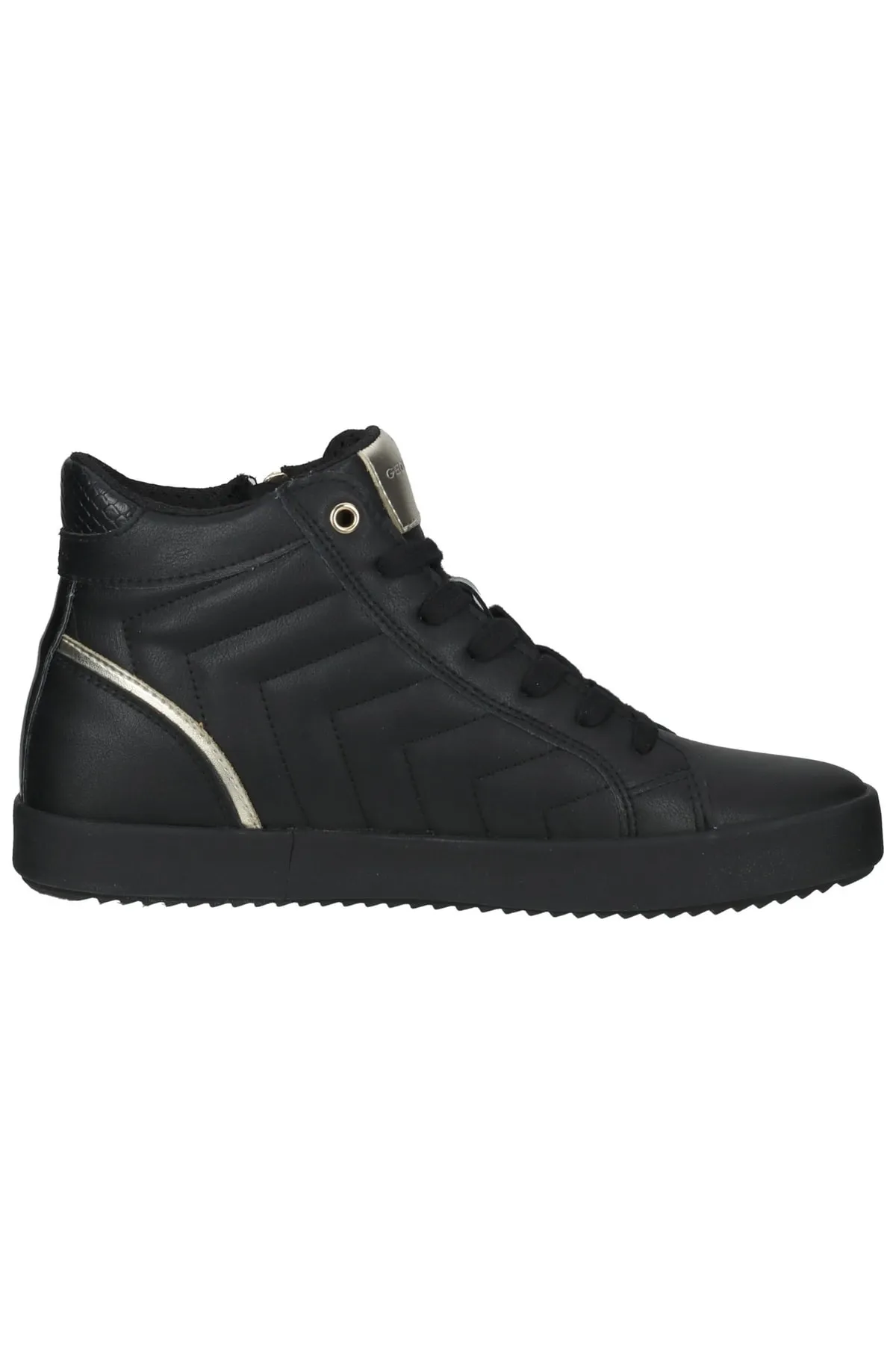 Geox  Sneaker - Schwarz - Flacher Absatz