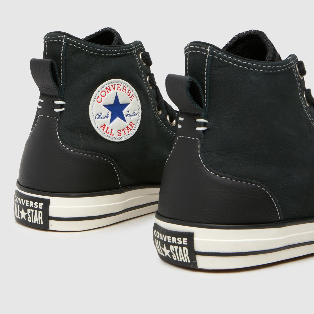 Široki športni copati Converse All Star Hi v črni barvi
