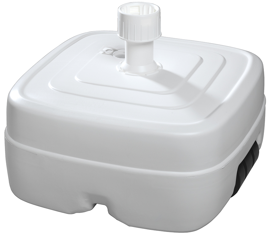 Schneider Schirme Schneider PE-Schirmständer ca. 45 ltr., weiß