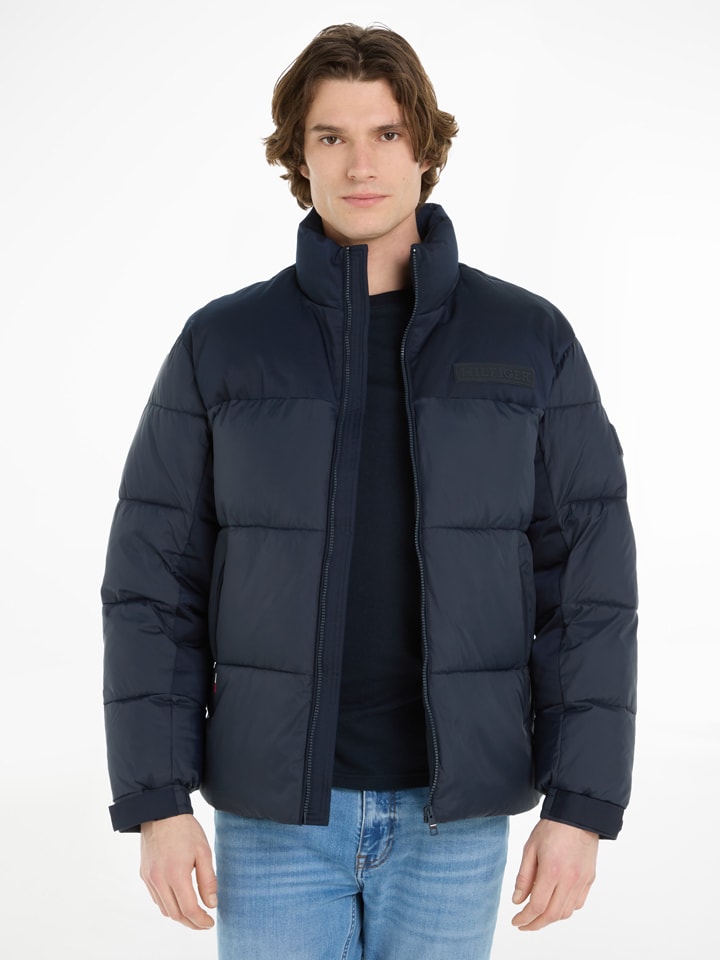 Tommy Hilfiger Winterjacke in Dunkelblau günstig kaufen