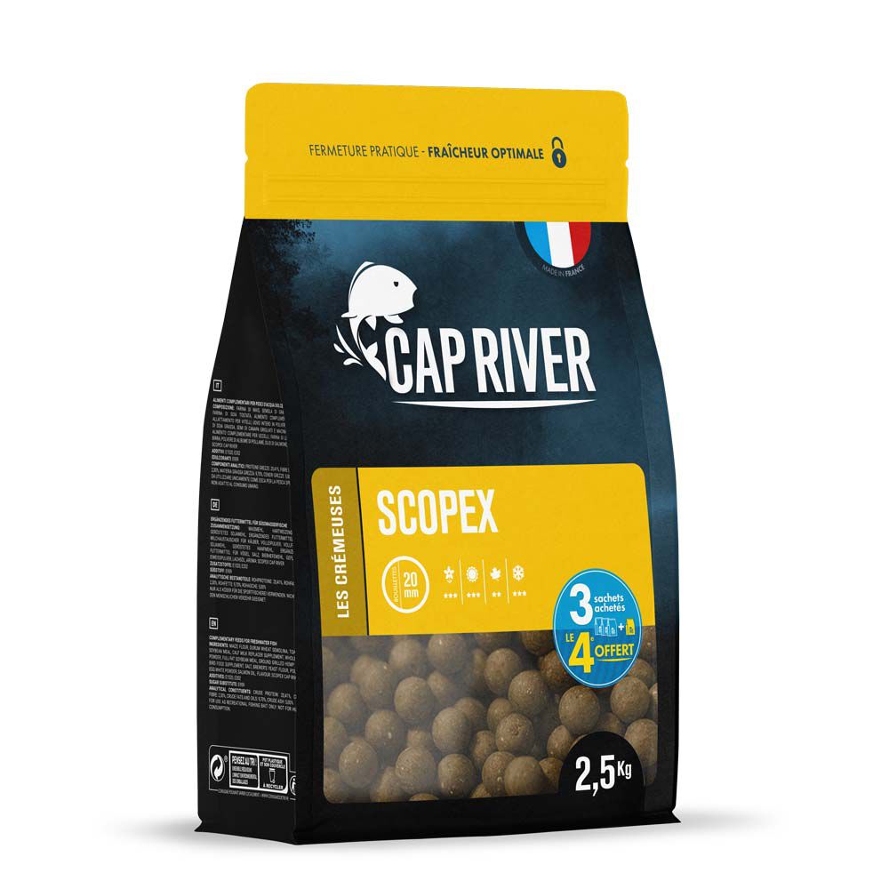 Cap River Scopex Boilies 2,5 kg