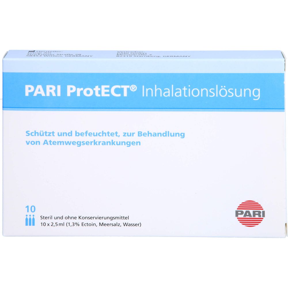 ProtECT Inhalationslösung mit Ectoin Ampullen