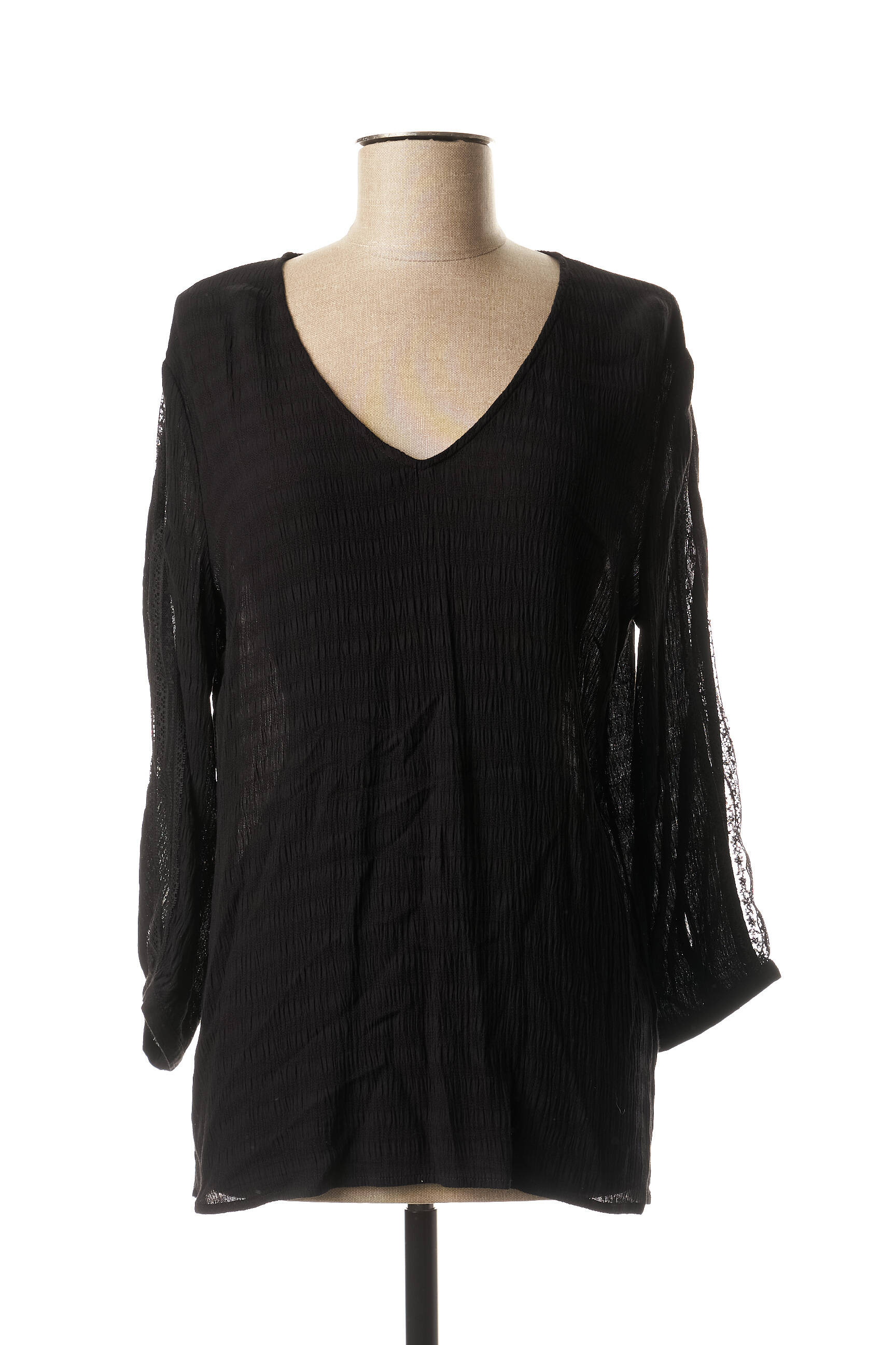 Fransa Tuniquemanchelongue Femme couleur noir