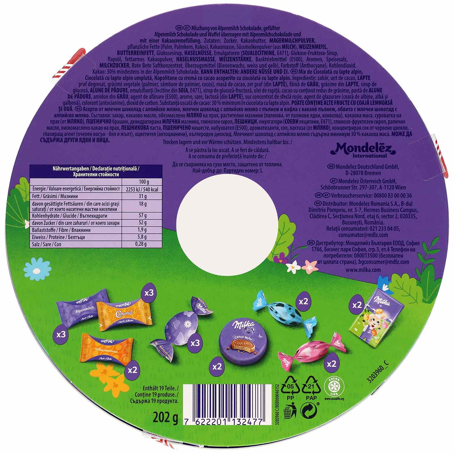 Milka Osternest 202g
