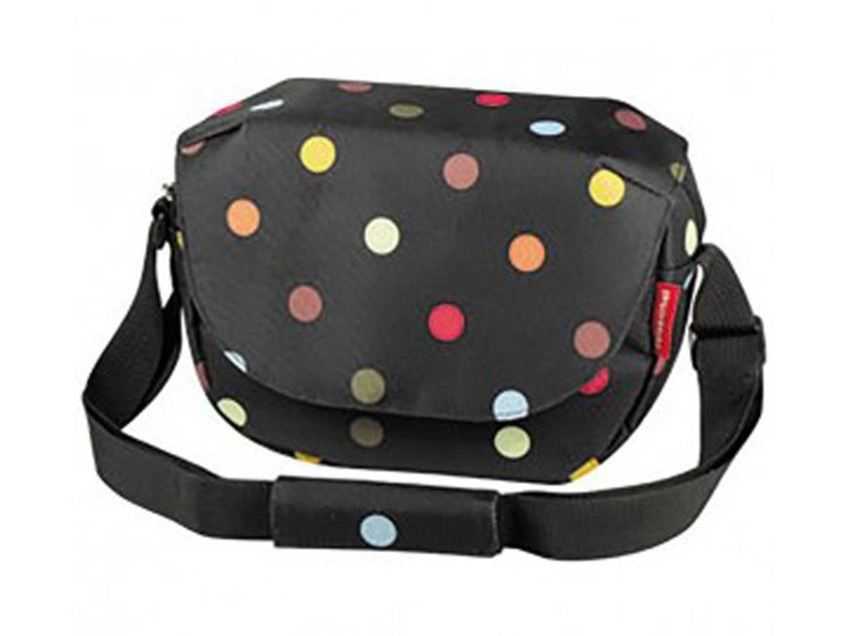 KlickFix Multifunktionstuch Schulter-Tasche KLICKfix Fun Bag dots, 25x19x8cm, ohne Lenkeradapter