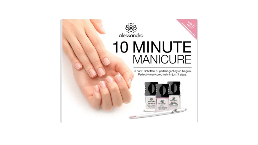 alessandro 10 Min Manicure Geschenkpackung
