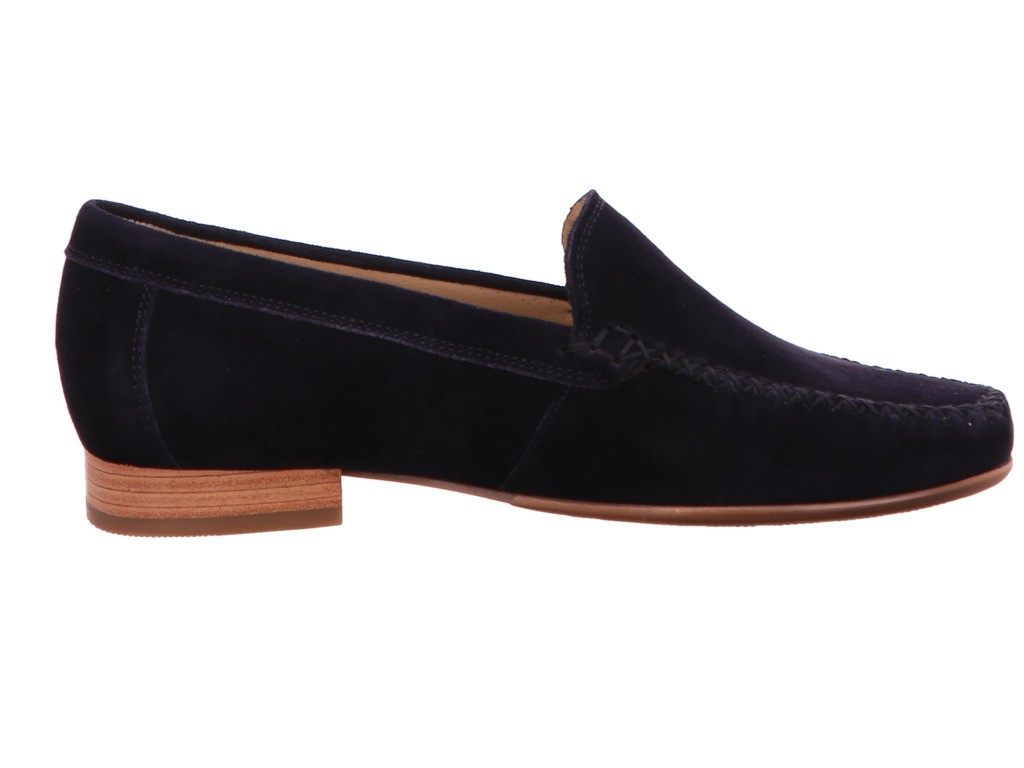 SIOUX Sportliche Slipper blau Mokassin Slipper