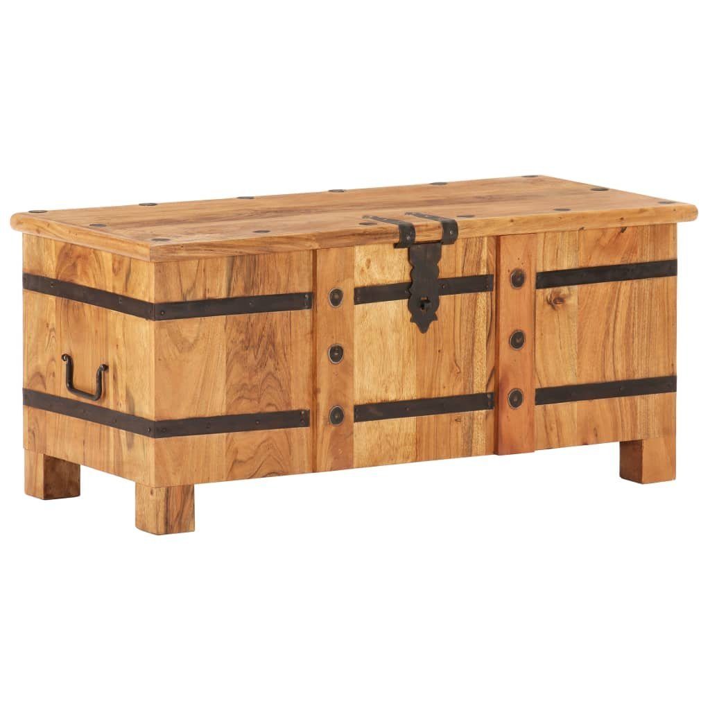 vidaXL Aufbewahrungsbox Truhe 90x40x40 cm Akazie Massivholz (1 St)