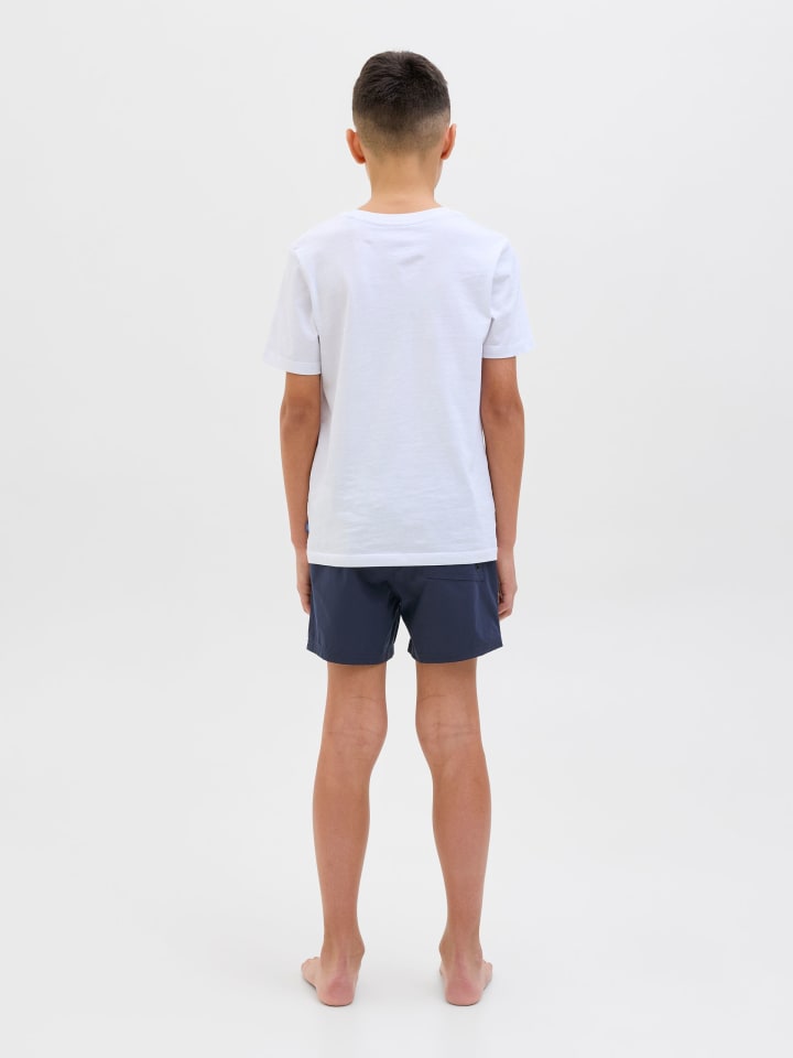 JACK & JONES Junior Badeshorts  JPSTMAUI JJSWIM DOUBLE LOGO JNR in navy blazer günstig kaufen