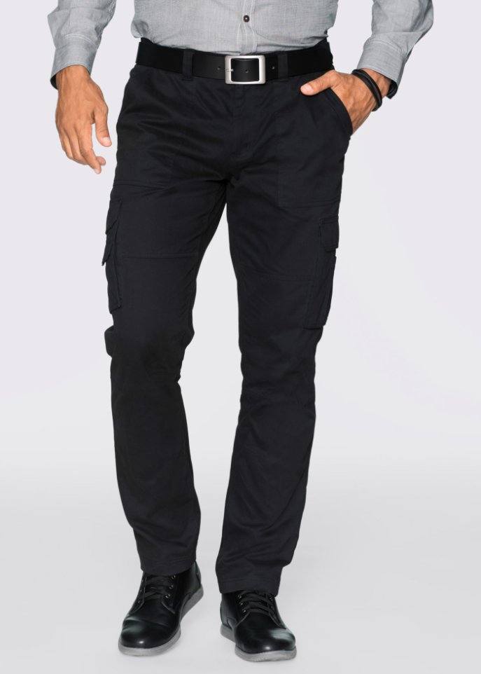 Cargohose mit Teflonausrüstung, Straight